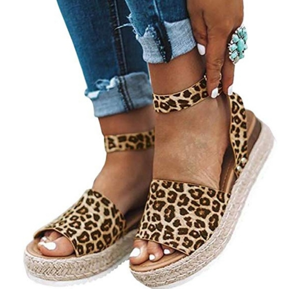 Leopard Espadrilles
